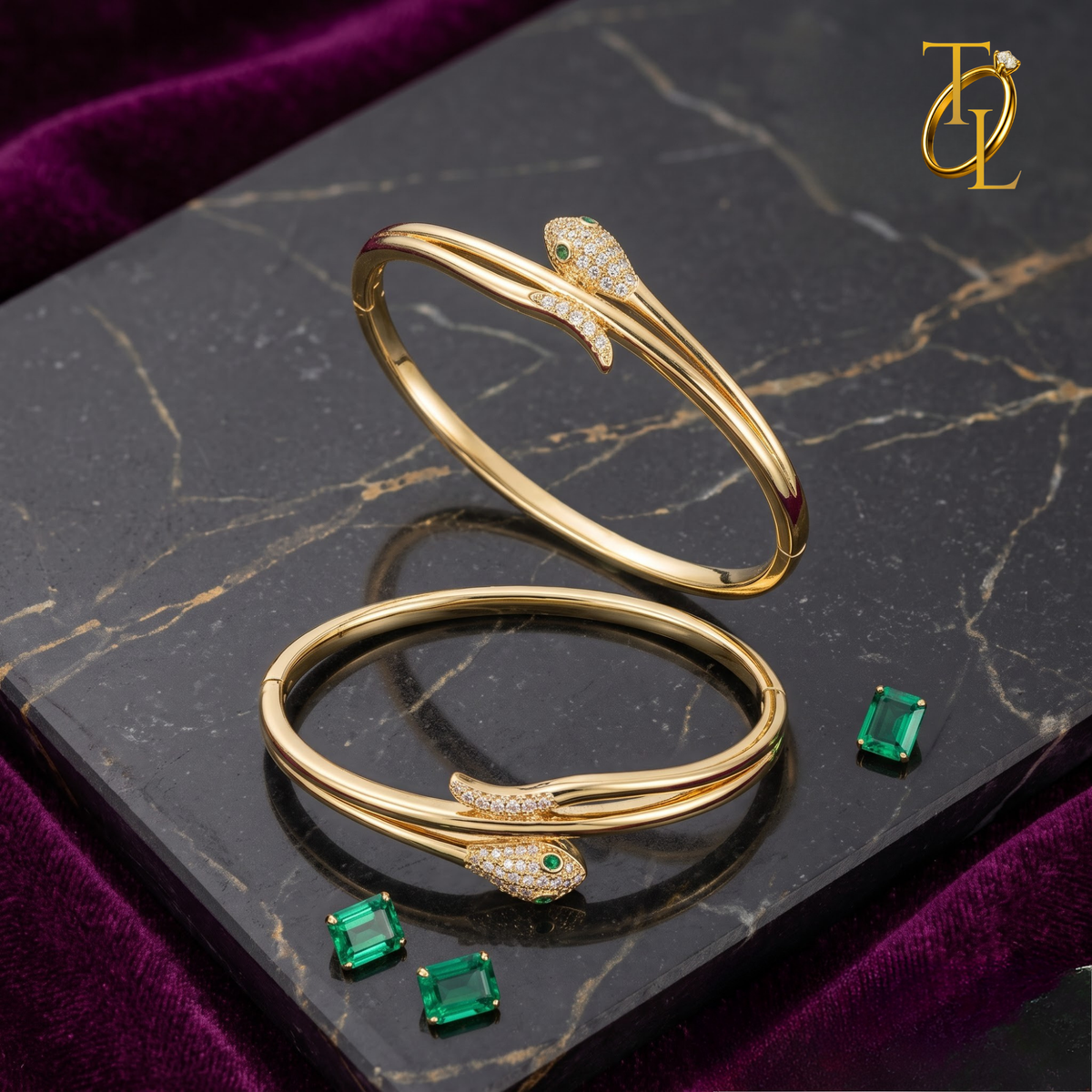 Snake Sly Kada Bracelet