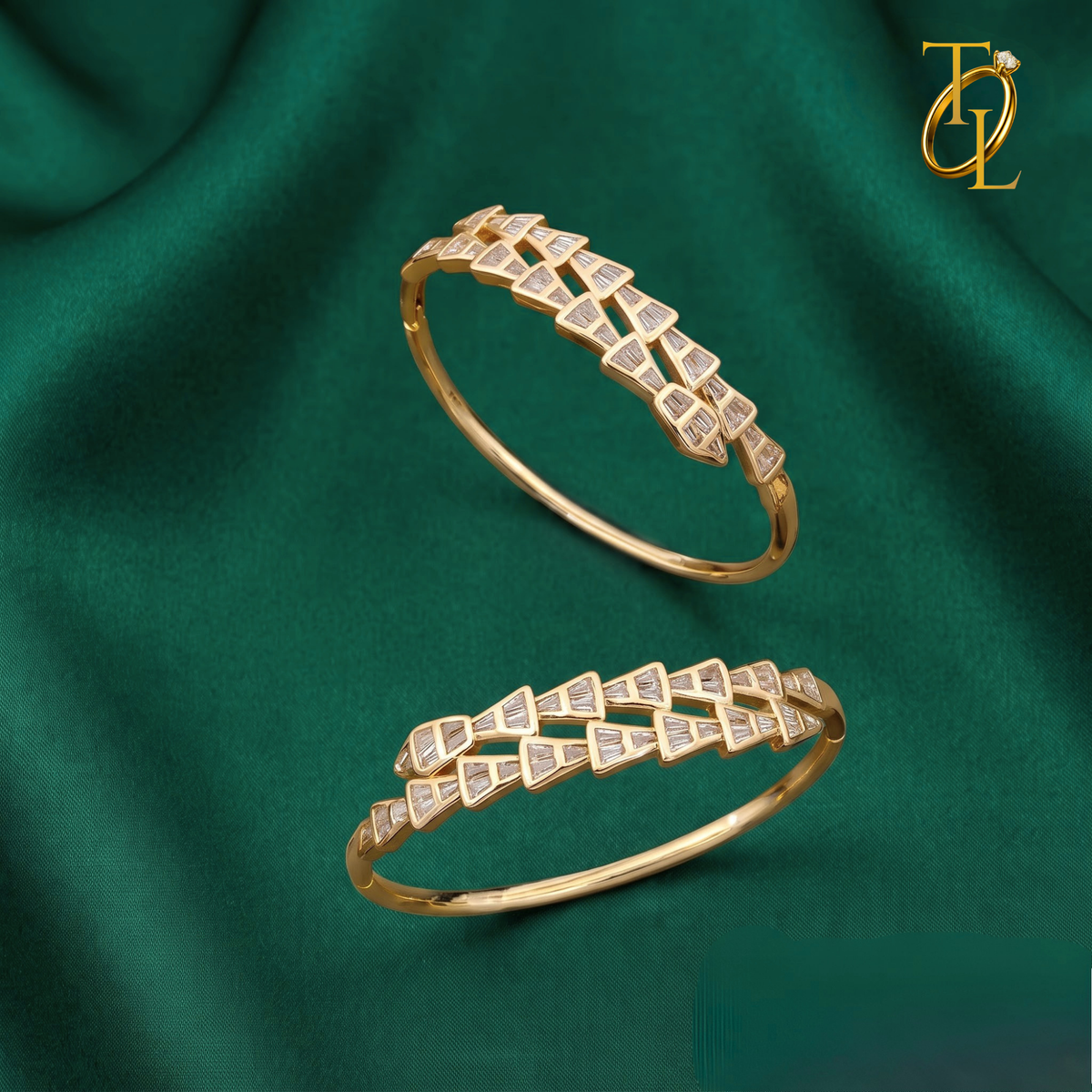 Glimmer kada bracelet
