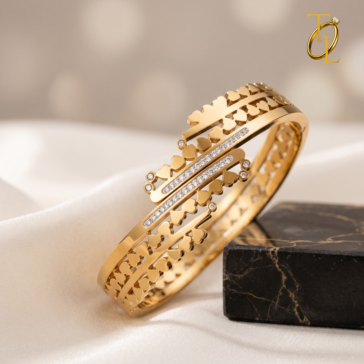 Sweetheart Kada Bracelet