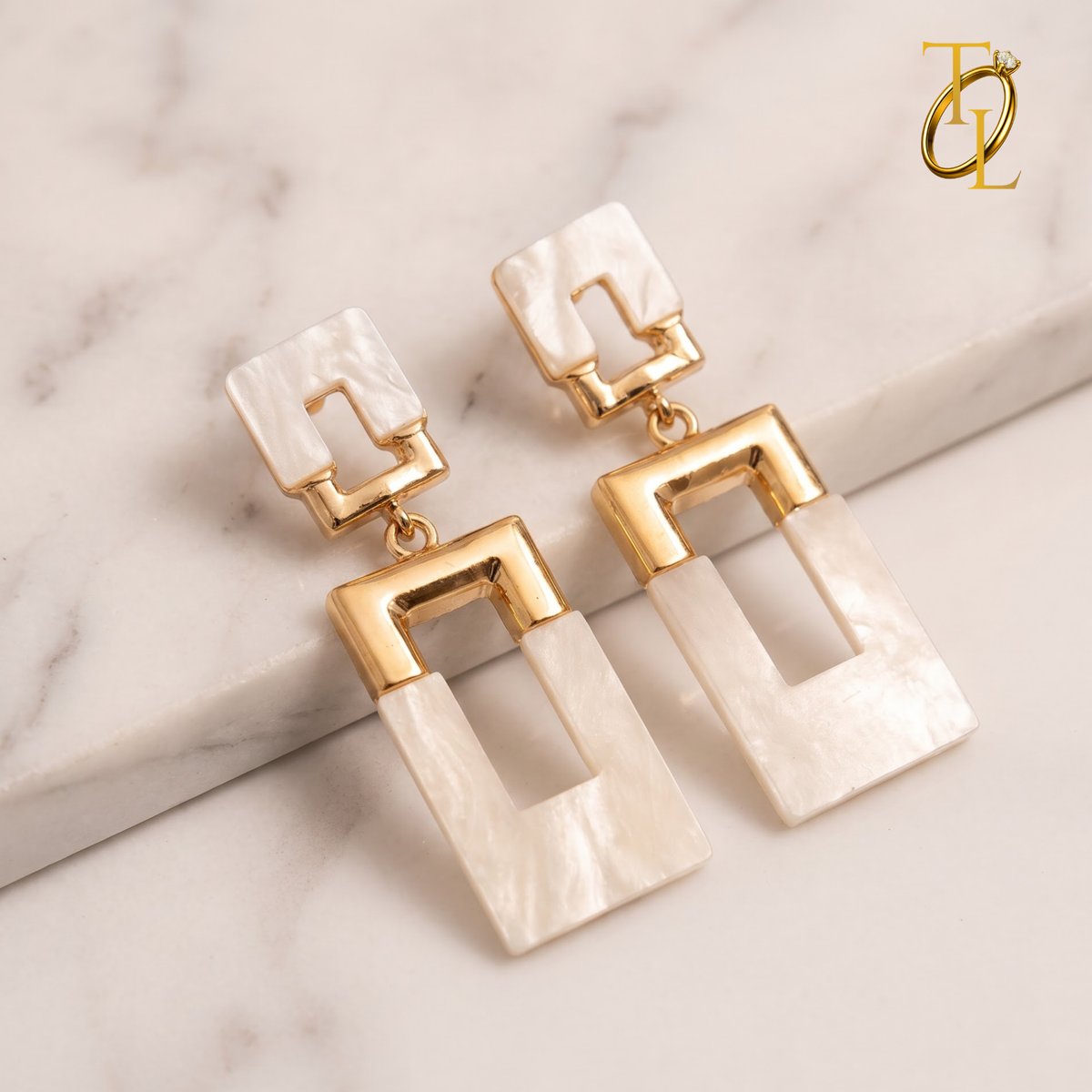 Marble Rush Earrings