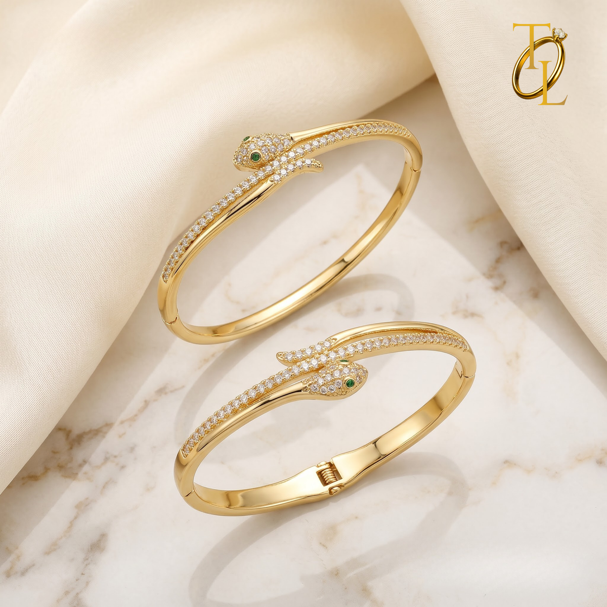 Snake Sly Kada Bracelet