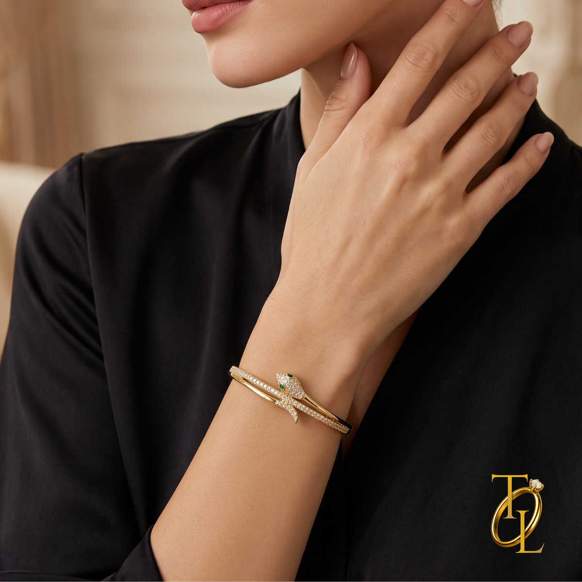 Snake Sly Kada Bracelet