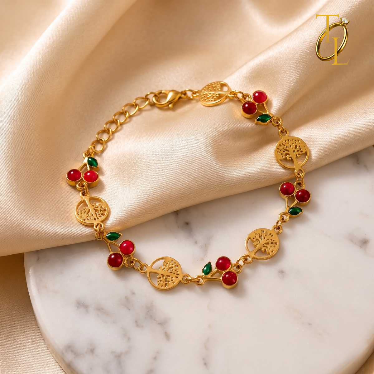 Cerry Bloom Bracelet
