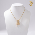 Key Lock Necklace