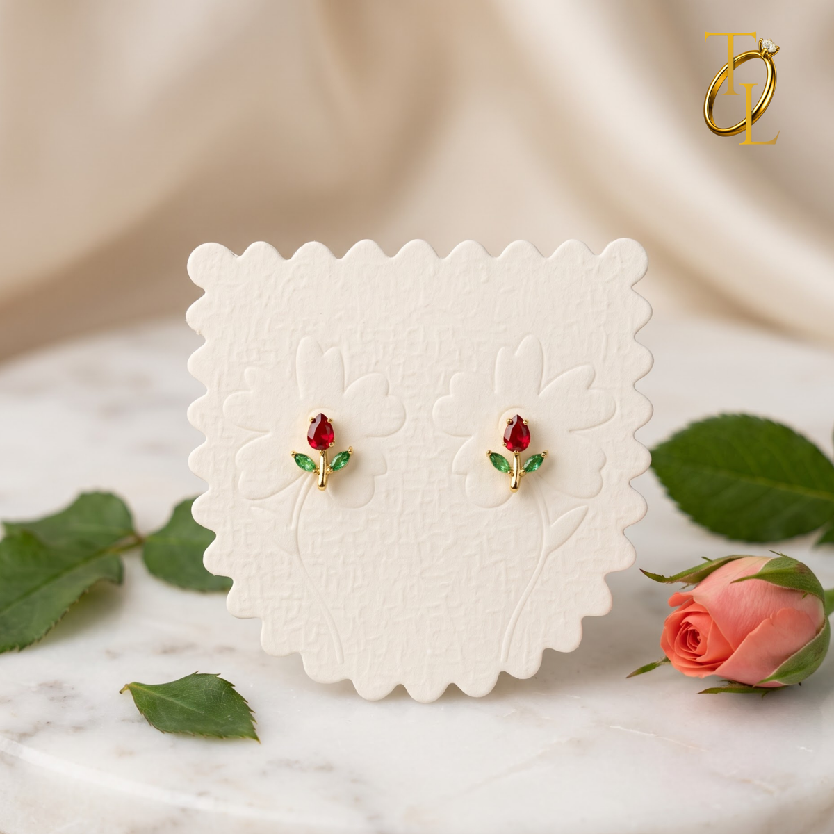 Tulip Love Earring