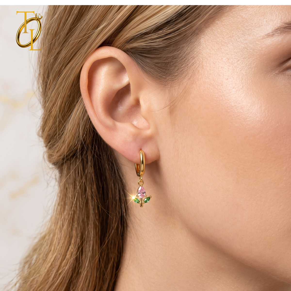 Little Pink Fever Earring