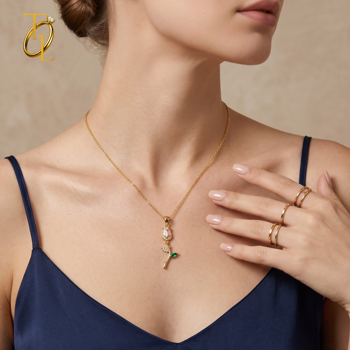 Tulip Obsession necklace